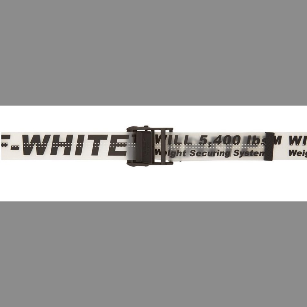 Black and clear super trendy industrial belt 🖤🖤